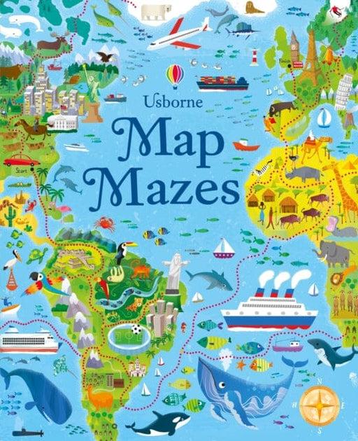 Map Mazes by Sam Smith Extended Range Usborne Publishing Ltd