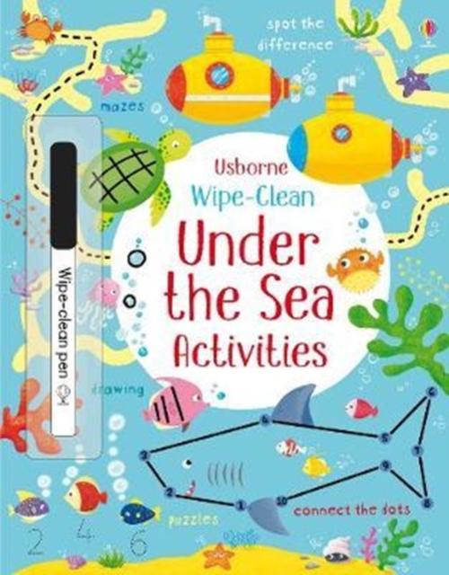 Wipe-clean Under the Sea Activities Popular Titles Usborne Publishing Ltd