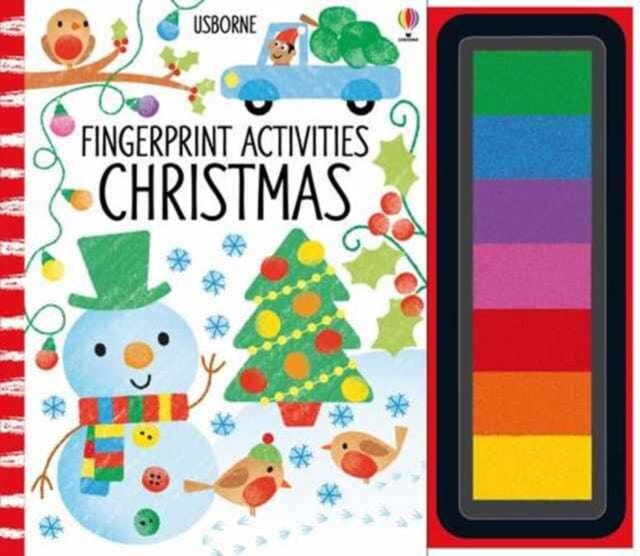 Fingerprint Activities Christmas by Fiona Watt Extended Range Usborne Publishing Ltd