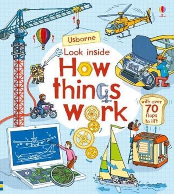 Look Inside How Things Work by Rob Lloyd Jones Extended Range Usborne Publishing Ltd
