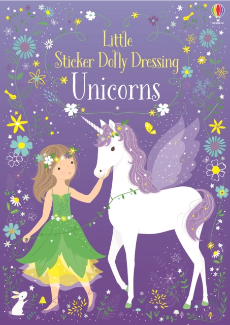 Little Sticker Dolly Dressing Unicorns by Fiona Watt Extended Range Usborne Publishing Ltd