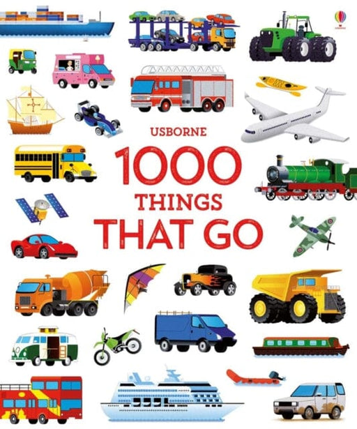 1000 Things That Go by Sam Taplin Extended Range Usborne Publishing Ltd