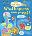 Look Inside What Happens When You Eat by Emily Bone Extended Range Usborne Publishing Ltd