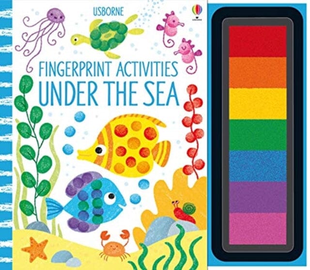 Fingerprint Activities Under the Sea by Fiona Watt Extended Range Usborne Publishing Ltd