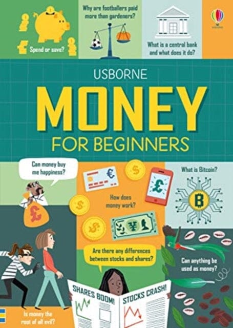 Money for Beginners by Matthew Oldham Extended Range Usborne Publishing Ltd