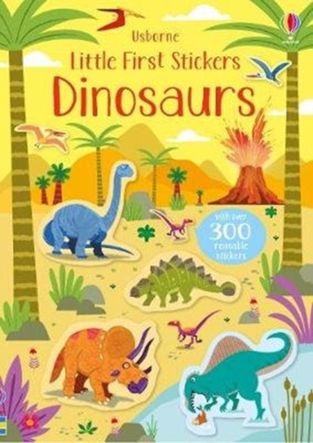 Little First Stickers Dinosaurs by Kirsteen Robson Extended Range Usborne Publishing Ltd