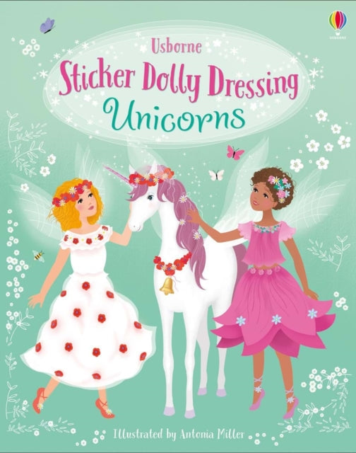Sticker Dolly Dressing Unicorns by Fiona Watt Extended Range Usborne Publishing Ltd
