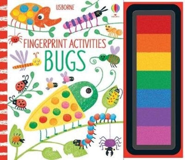 Fingerprint Activities Bugs by Fiona Watt Extended Range Usborne Publishing Ltd
