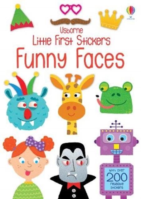 Little First Stickers Funny Faces Popular Titles Usborne Publishing Ltd