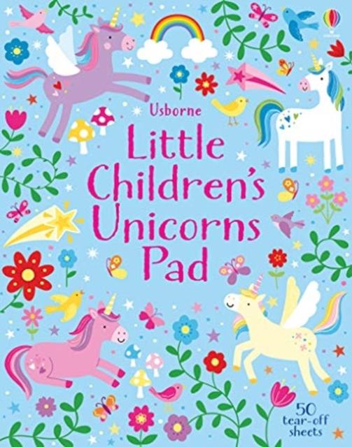 Little Children's Unicorns Pad Popular Titles Usborne Publishing Ltd