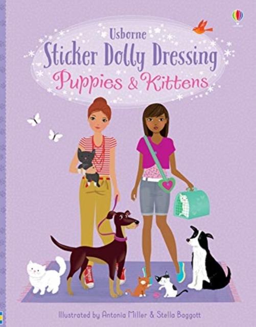 Sticker Dolly Dressing Puppies and Kittens Popular Titles Usborne Publishing Ltd