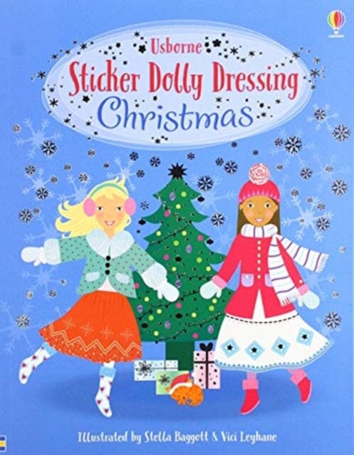 Sticker Dolly Dressing Christmas by Leonie Pratt Extended Range Usborne Publishing Ltd