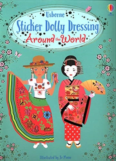 Sticker Dolly Dressing Around the World by Emily Bone Extended Range Usborne Publishing Ltd