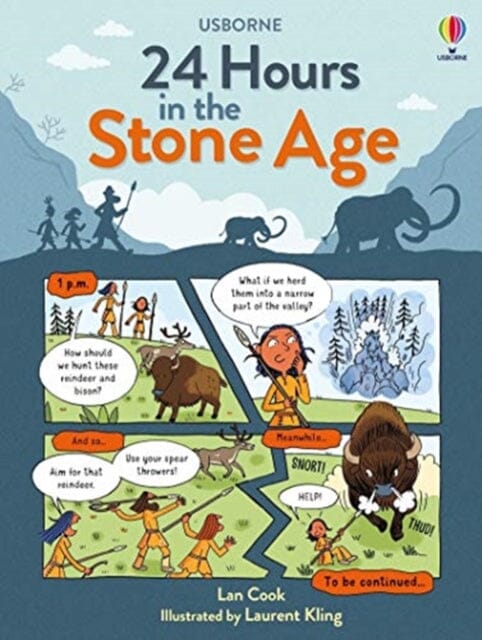 24 Hours In the Stone Age by Lan Cook Extended Range Usborne Publishing Ltd