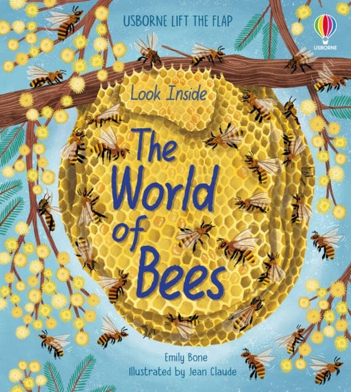 Look Inside the World of Bees by Emily Bone Extended Range Usborne Publishing Ltd