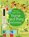 Wipe-Clean Horse and Pony Activities by Kirsteen Robson Extended Range Usborne Publishing Ltd