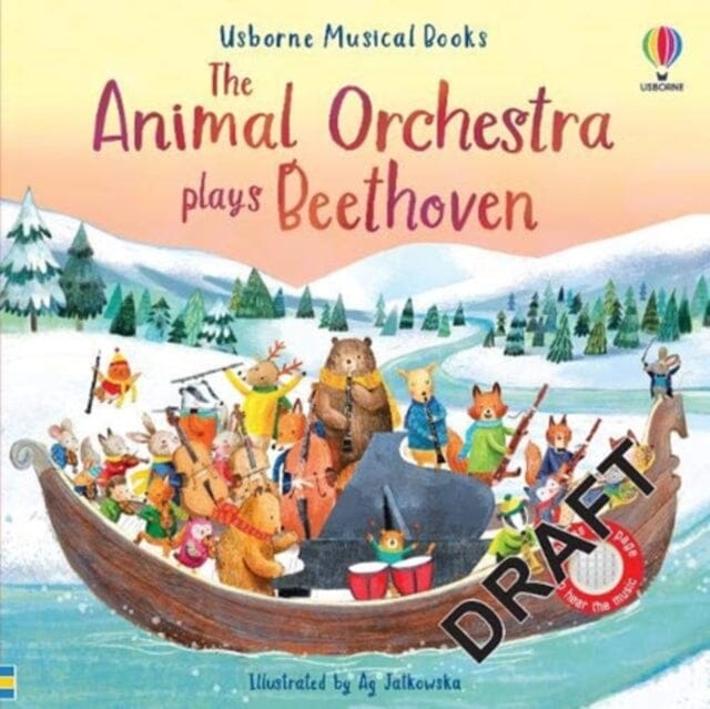 The Animal Orchestra Plays Beethoven by Sam Taplin Extended Range Usborne Publishing Ltd