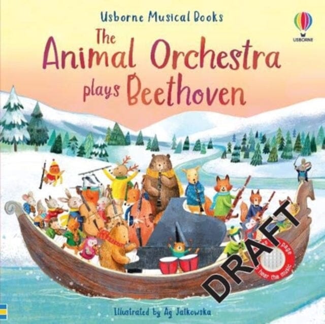 The Animal Orchestra Plays Beethoven by Sam Taplin Extended Range Usborne Publishing Ltd