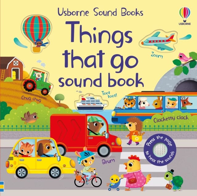 Things That Go Sound Book Extended Range Usborne Publishing Ltd