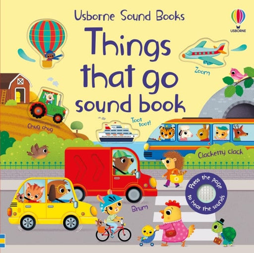 Things That Go Sound Book Extended Range Usborne Publishing Ltd
