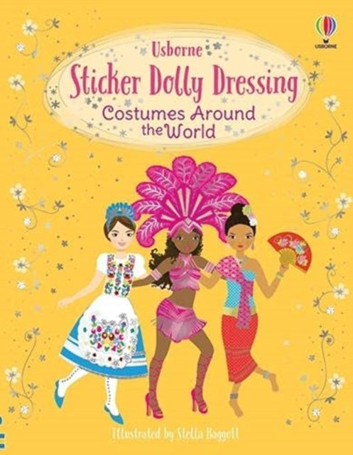 Sticker Dolly Dressing Costumes Around the World by Emily Bone Extended Range Usborne Publishing Ltd