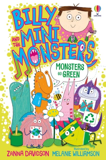 Monsters Go Green by Zanna Davidson Extended Range Usborne Publishing Ltd