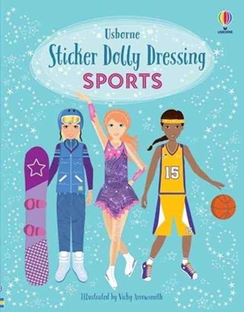 Sticker Dolly Dressing Sports by Fiona Watt Extended Range Usborne Publishing Ltd