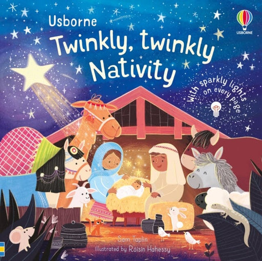 The Twinkly Twinkly Nativity Book by Sam Taplin Extended Range Usborne Publishing Ltd