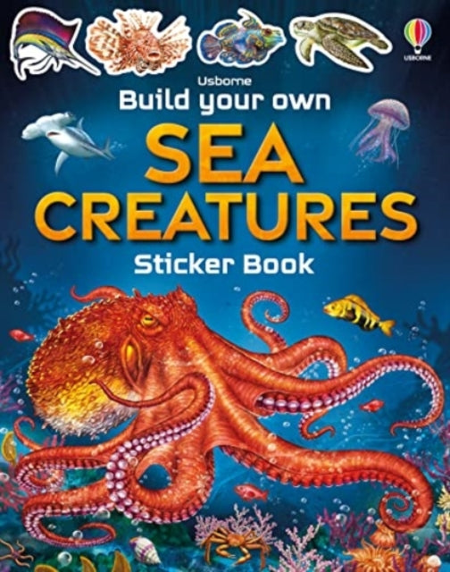 Build Your Own Sea Creatures by Simon Tudhope Extended Range Usborne Publishing Ltd
