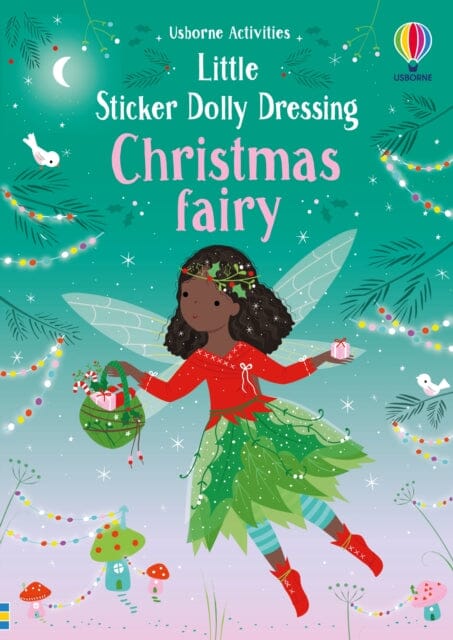 Little Sticker Dolly Dressing Christmas Fairy Extended Range Usborne Publishing Ltd