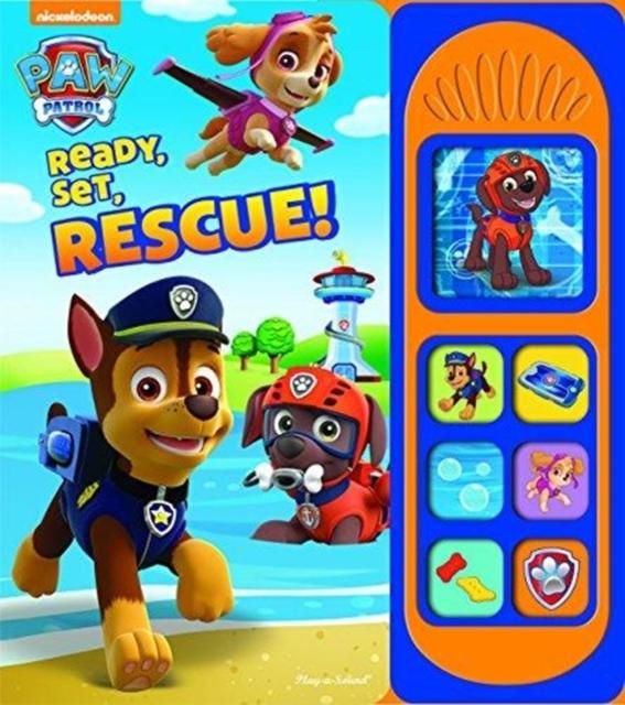 Paw Patrol Ready Set Rescue Sound Book Popular Titles Phoenix International, Inc