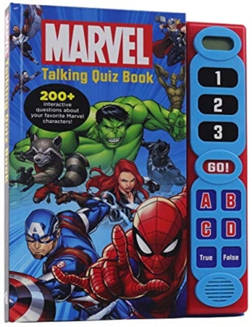 Marvel Talking Quiz Book by P I Kids Extended Range Phoenix International Publications, Incorporated