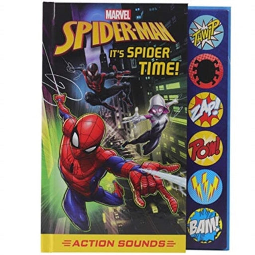 Marvel Spider-Man: It's Spider Time! Action Sounds Sound Book : Action Sounds by PI Kids Extended Range Phoenix International Publications, Incorporated