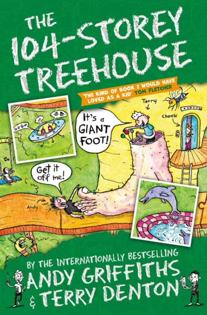 The 104-Storey Treehouse by Andy Griffiths Extended Range Pan Macmillan