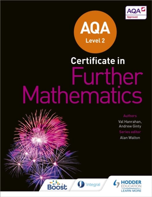 AQA Level 2 Certificate in Further Mathematics by Andrew Ginty Extended Range Hodder Education