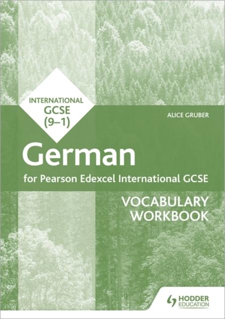 Pearson Edexcel International GCSE German Vocabulary Workbook Popular Titles Hodder Education