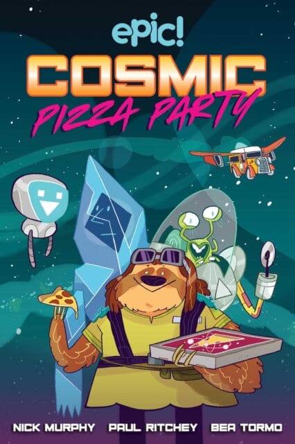 Cosmic Pizza Party by Nick Murphy Extended Range Andrews McMeel Publishing
