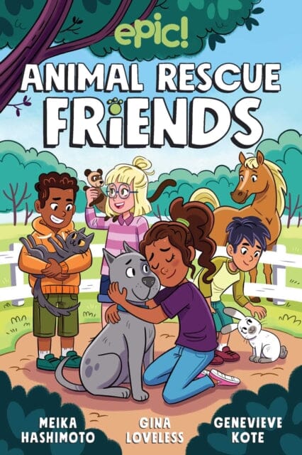 Animal Rescue Friends by Gina Loveless Extended Range Andrews McMeel Publishing