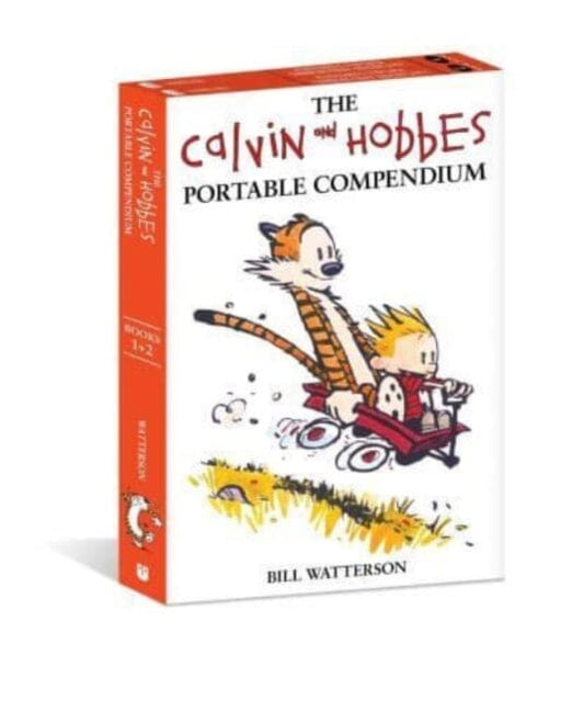 The Calvin and Hobbes Portable Compendium Set 1 by Bill Watterson Extended Range Andrews McMeel Publishing