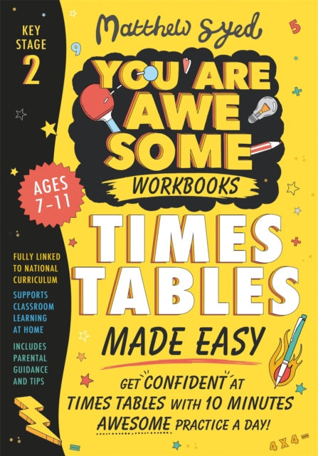 Times Tables Made Easy by Matthew Syed Extended Range Hachette Children's Group