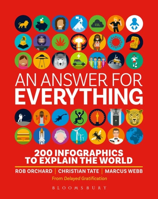 An Answer for Everything: 200 Infographics to Explain the World by Delayed Gratification Extended Range Bloomsbury Publishing PLC