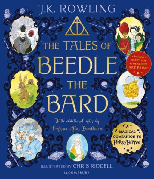 The Tales of Beedle the Bard - Illustrated Edition by J.K. Rowling Extended Range Bloomsbury Publishing PLC