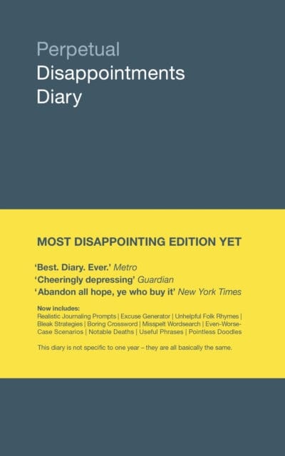 Perpetual Disappointments Diary by Nick Asbury Extended Range Pan Macmillan