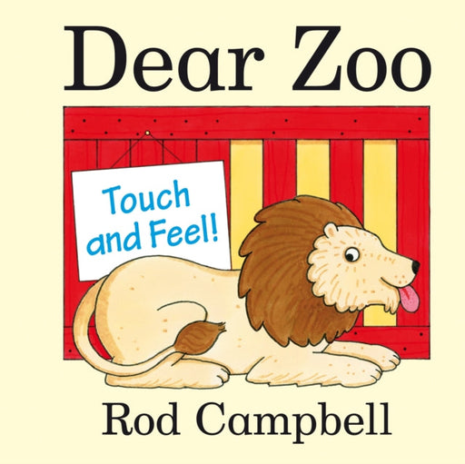 Dear Zoo Touch and Feel Book by Rod Campbell Extended Range Pan Macmillan