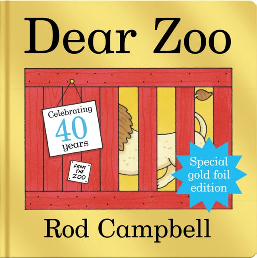 Dear Zoo: Lift the Flap 40th Anniversary Edition by Rod Campbell Extended Range Pan Macmillan