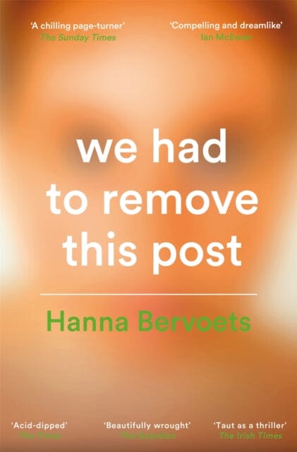 We Had To Remove This Post by Hanna Bervoets Extended Range Pan Macmillan