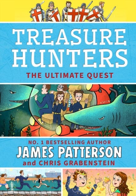 Treasure Hunters: Ultimate Quest (Treasure Hunters 8) by James Patterson Extended Range Cornerstone