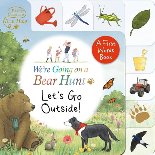 We're Going on a Bear Hunt: Let's Go Outside! Tabbed board book Extended Range Walker Books Ltd