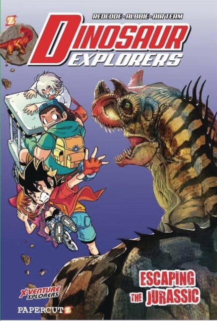 Dinosaur Explorers Vol. 6: Escaping the Jurassic by REDCODE Extended Range Papercutz