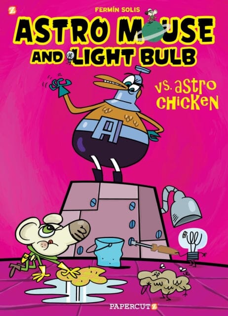 Astro Mouse and Light Bulb #1 : Vs Astro Chicken by Fermin Solis Extended Range Papercutz